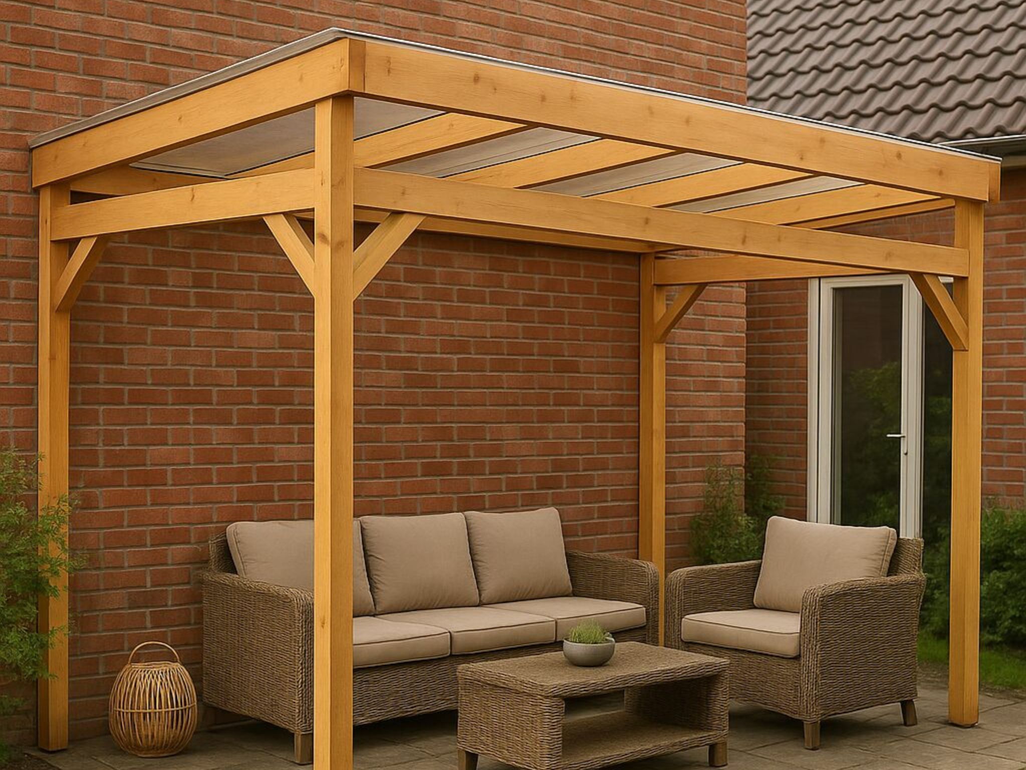 Tom Pieters - Houten veranda aan woning Tom Pieters - Houten veranda aan woning